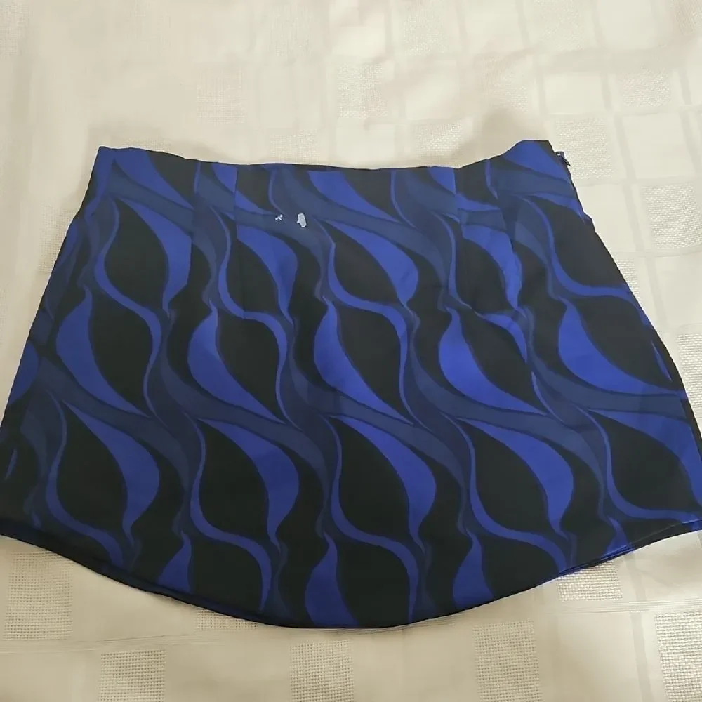 Zara Blue Mini Pencil Skirt for Cocktail Nights - Picture 5 of 16